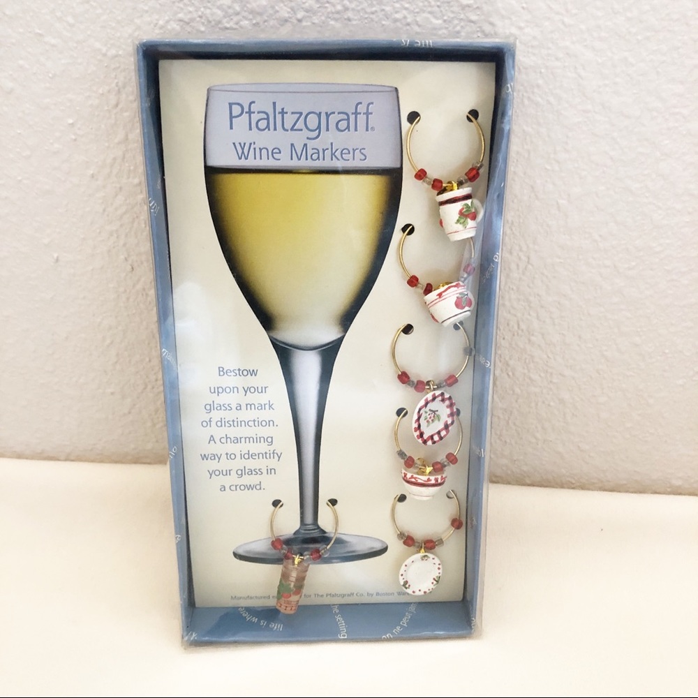Pfaltzgraff | Cute Glass Charms Set of 6